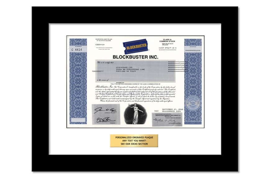 Collectible Stock Certificates