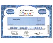 Alphabet Stock - One Share