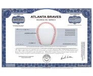 Atlanta Braves Stock - One Share