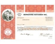 Berkshire Hathaway Stock - One Share