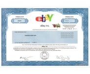 eBay Stock - One Share