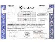 Gilead Sciences Stock - One Share