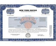 NY Knicks (MSG Sports) Stock - One Share