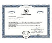 Smith & Wesson - Replica Stock Certificate