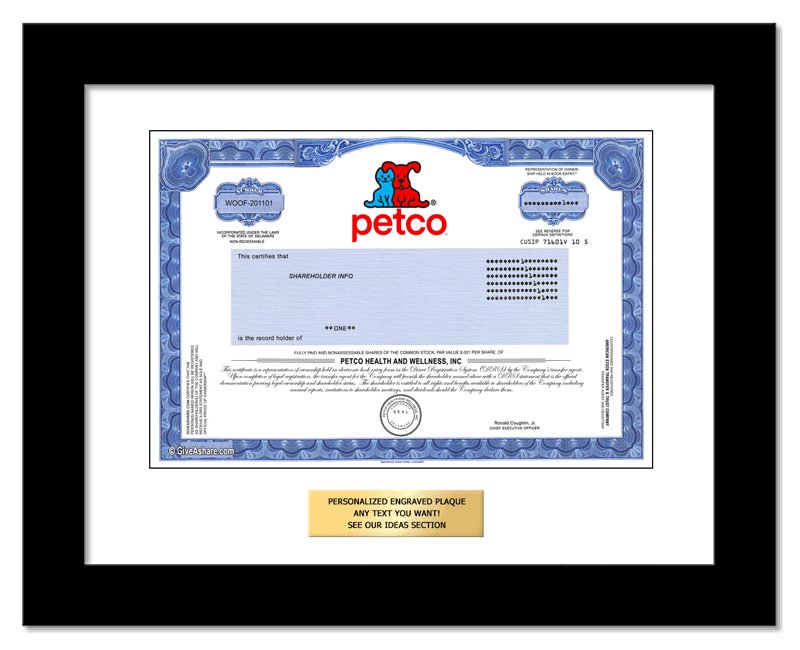 Buy One Share of Petco Stock as a Gift in 1 Minute